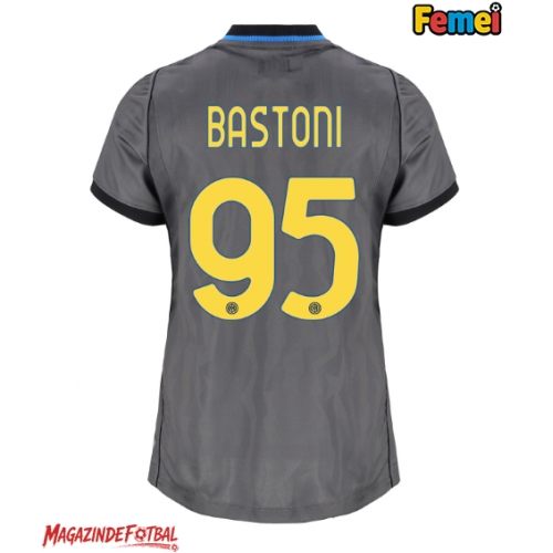 Inter Milan Alessandro Bastoni #95 Tricou Fotbal Replică 2026-27 Femei Treilea Inter Milan Alessandro Bastoni #95 Tricou Fotbal Replică 2026-27 Femei Treilea